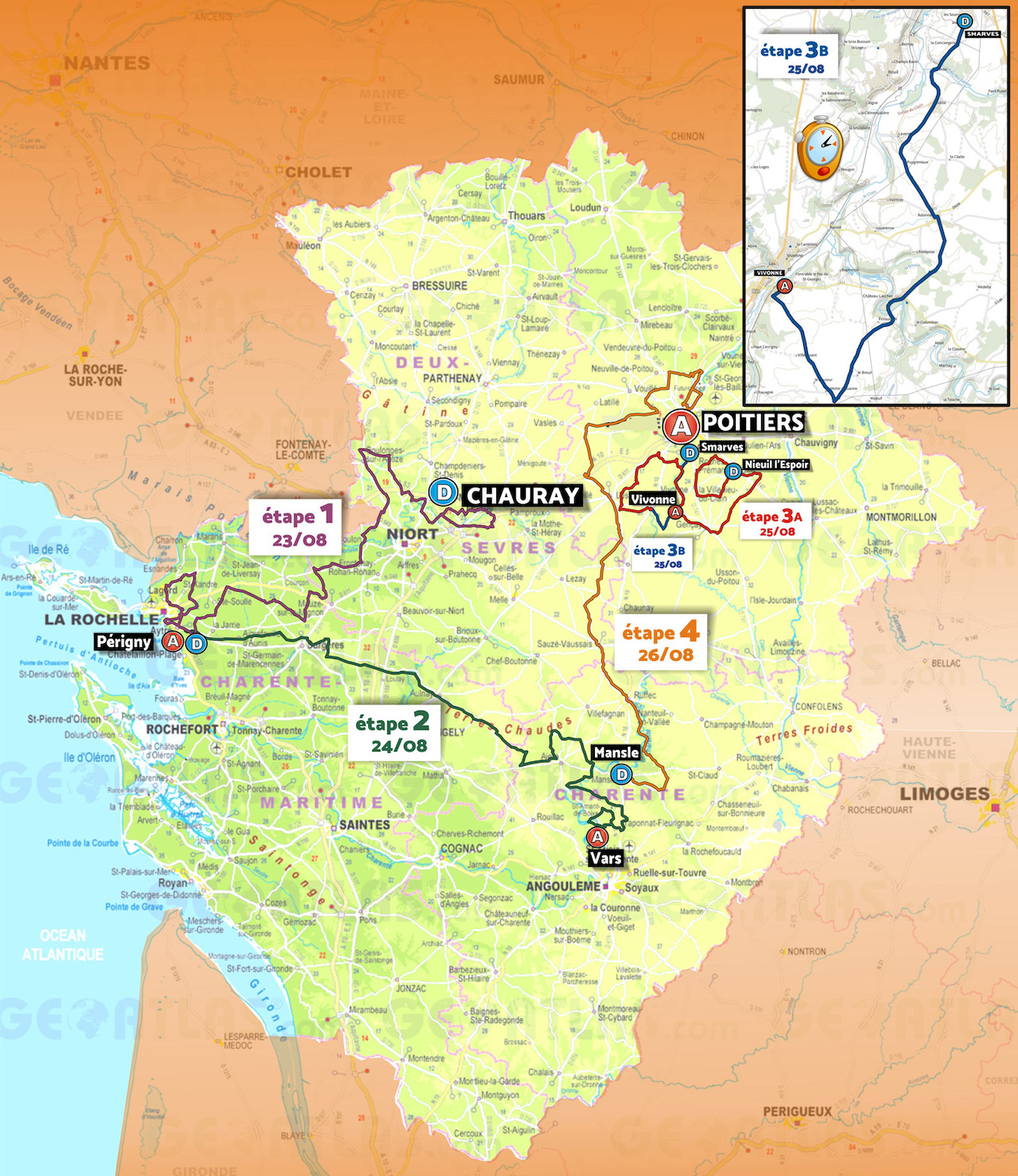 TOUR POITOU-CHARENTES 2022 PRÉSENTATION ET COMPO – Velo Club Roubaix
